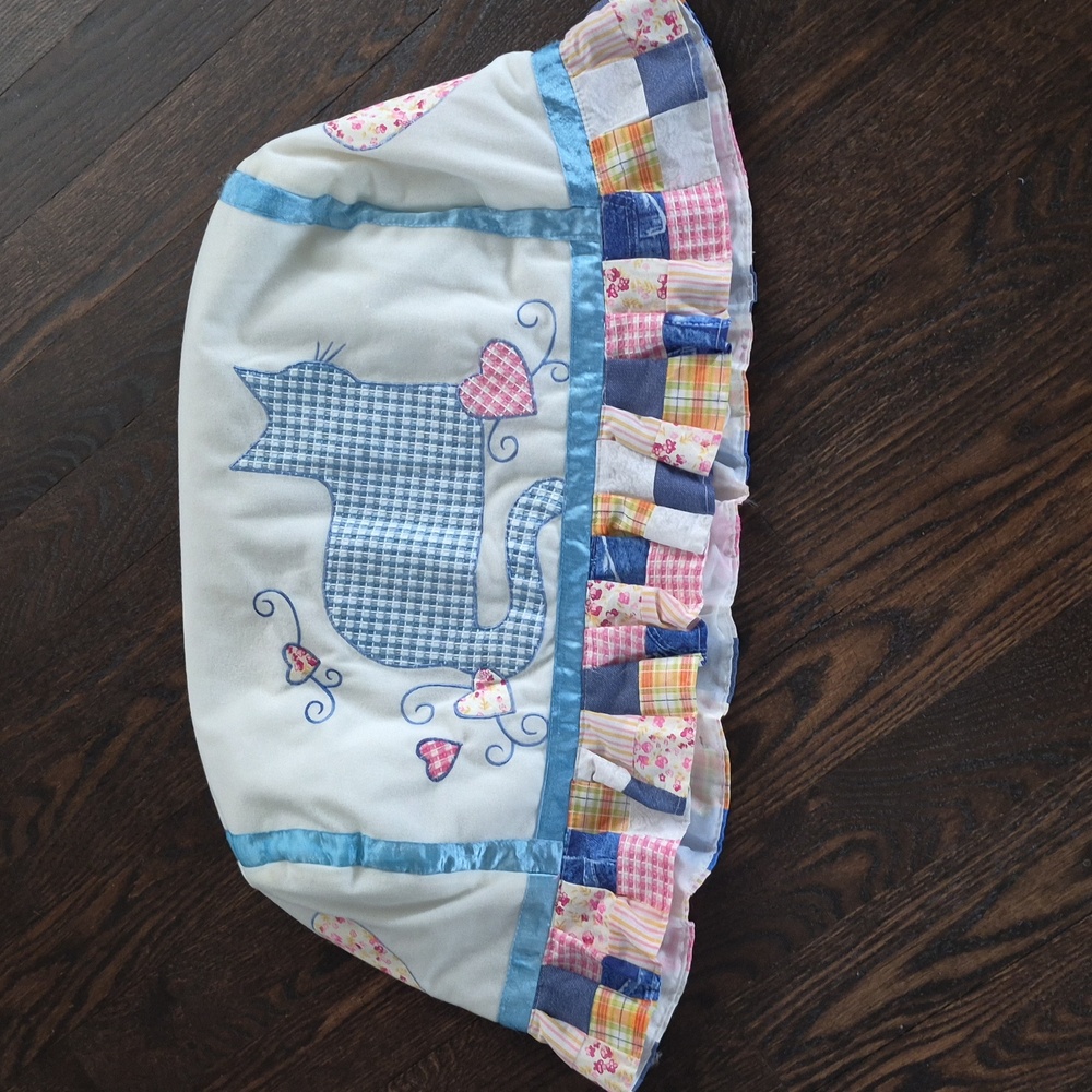 Sewing Machine Cover Patchwork Cat Design